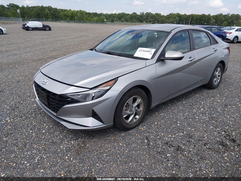 2021 Hyundai Elantra Se 5NPLL4AG1MH049188 photo 1