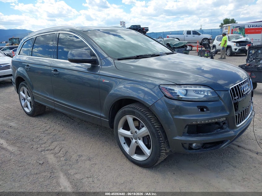 2013 AUDI Q7 3.0T S LINE PRESTIGE