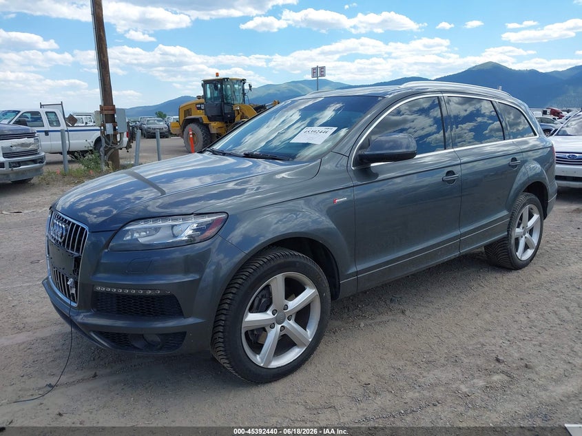 WA1DGAFEXDD006158 2013 Audi Q7 3.0t S Line Prestige photo 1