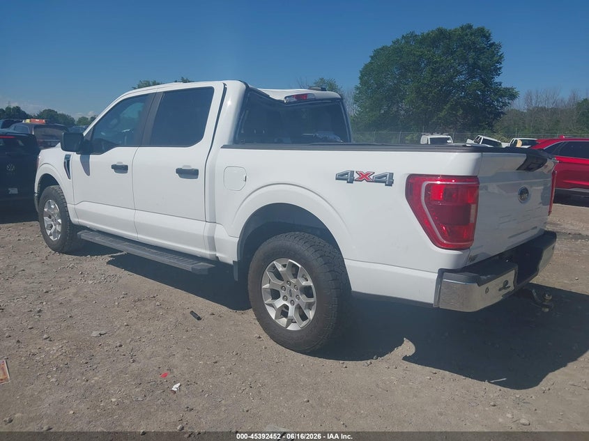 Vin: 1ftfw1e57mfc91618, lot: 45890455, ford f-150 xlt 20213