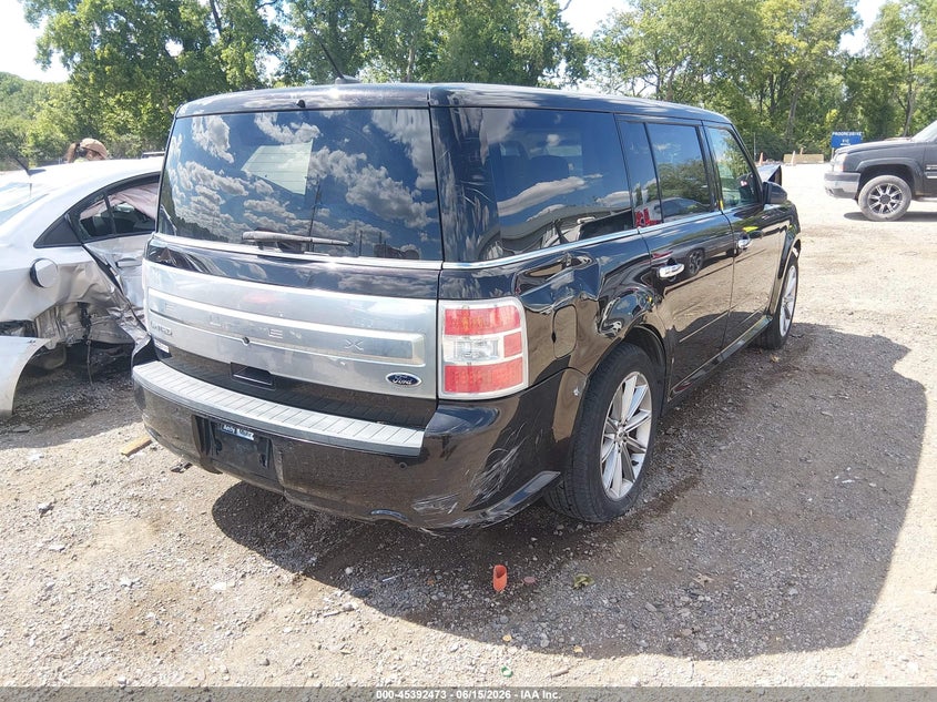 Vin: 2fmgk5d80ebd00659, lot: 45890476, ford flex limited 20144