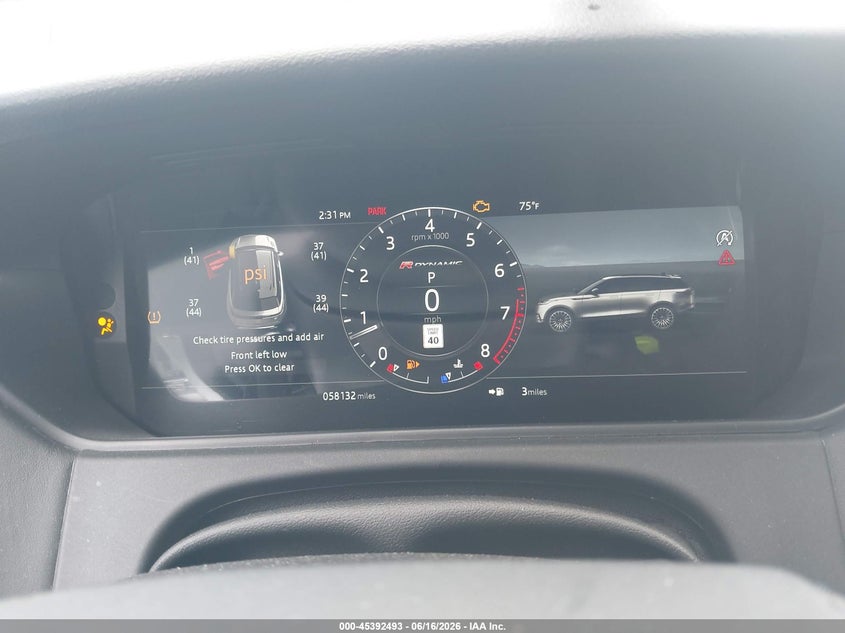 2019 Land Rover Range Rover Velar P250 R-Dynamic Se VIN: SALYL2EX3KA780187 Lot: 45392493