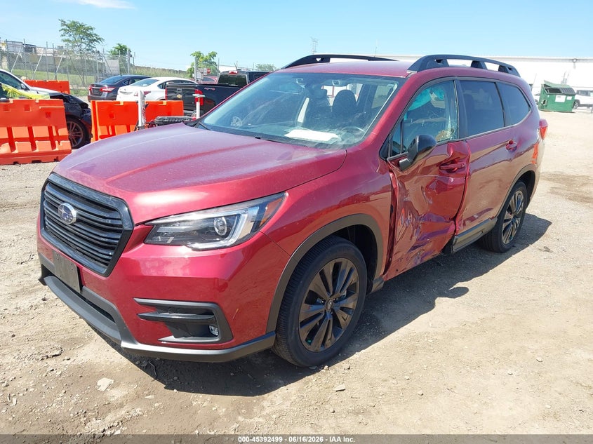 Vin: 4s4wmagd1n3451789, lot: 45890502, subaru ascent onyx edition 20222