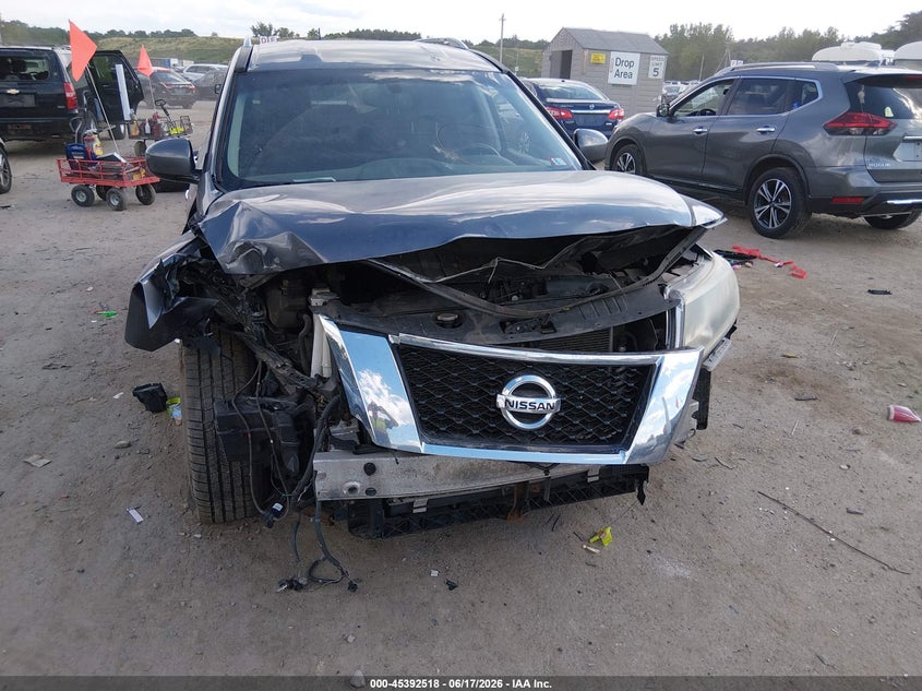 2015 NISSAN PATHFINDER SPORT UTILITY VEHICLE 3.5L V-6 DOHC, VVT, 260HP