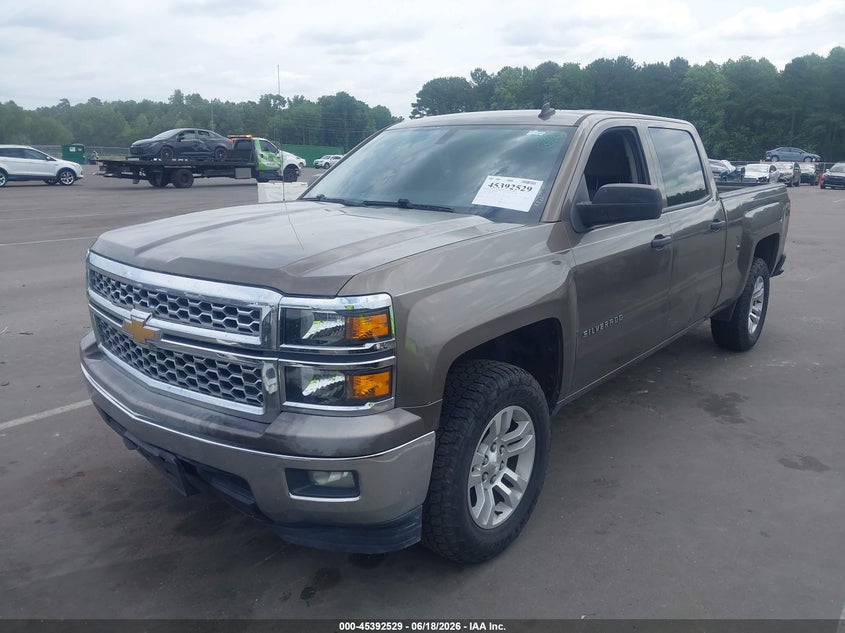 2014 Chevrolet Silverado 1500 Lt 3GCPCREC5EG385524 photo 1