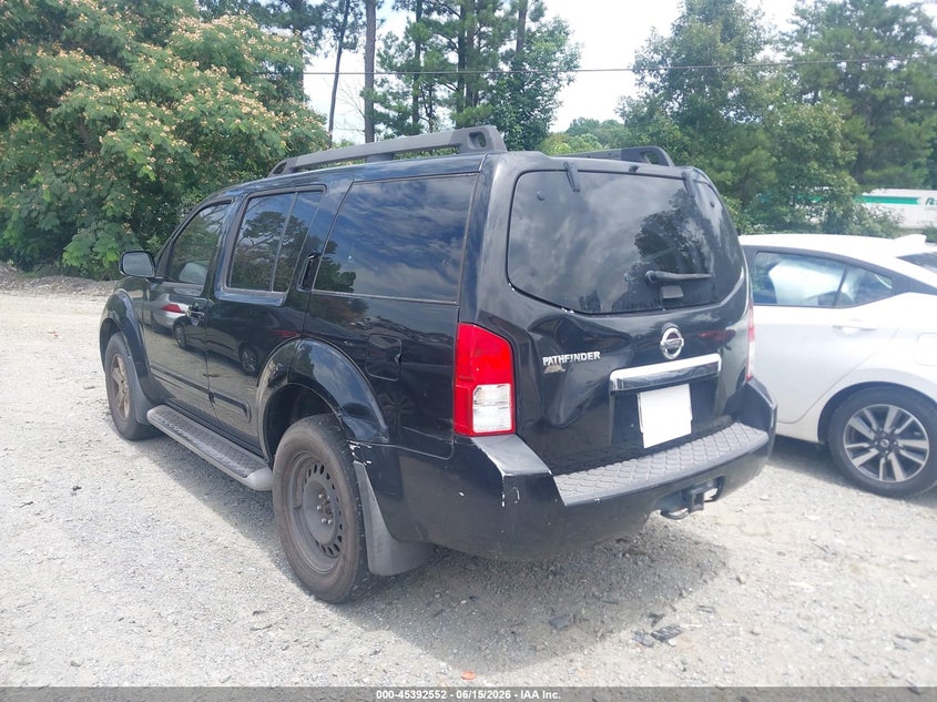 Vin: 5n1ar1nb7cc623558, lot: 45890555, nissan pathfinder sv 20123
