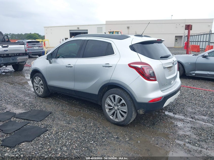 Vin: kl4cjasb5hb109319, lot: 45890558, buick encore preferred 20173