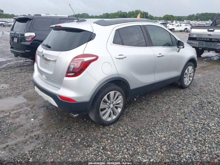 Vin: kl4cjasb5hb109319, lot: 45890558, buick encore preferred 20174
