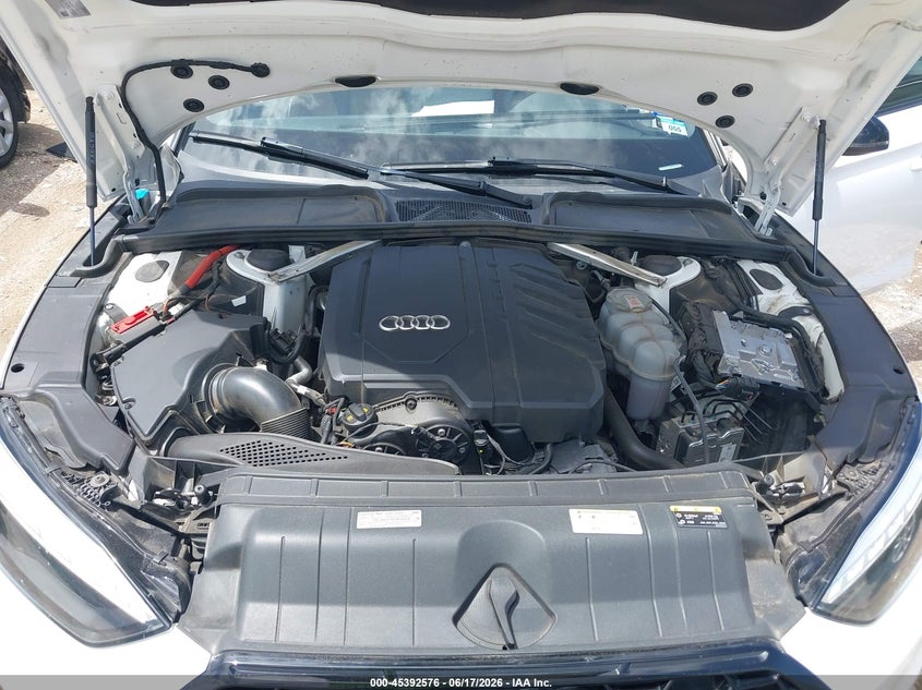 2024 Audi A5 Sportback Premium Plus 45 Tfsi Quattro S Tronic VIN: WAUFACF54RA005783 Lot: 45392576