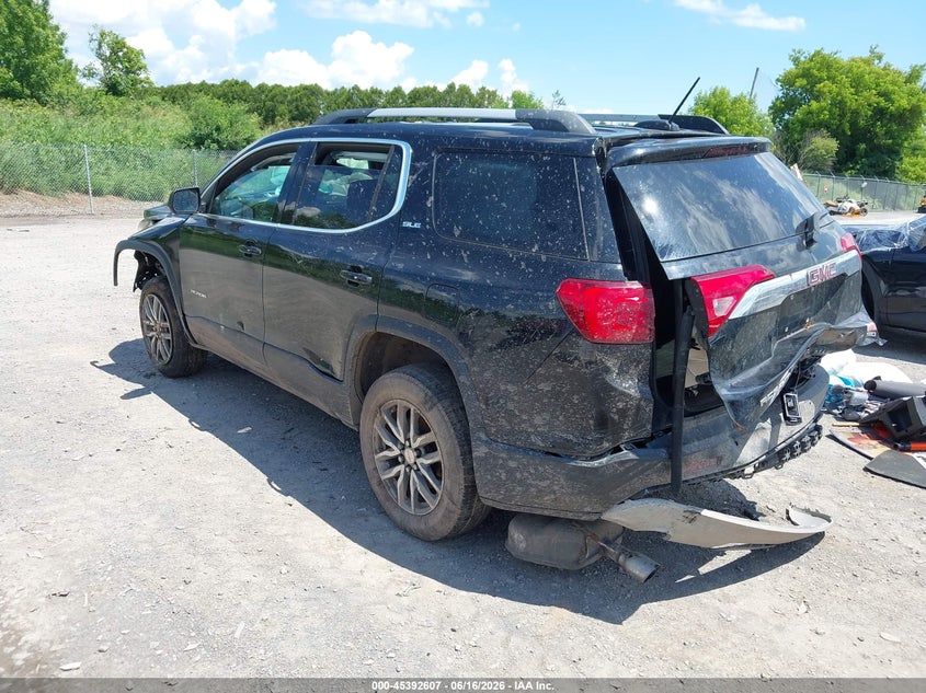 Vin: 1gkknsls4jz124048, lot: 45890610, gmc acadia sle-2 20183