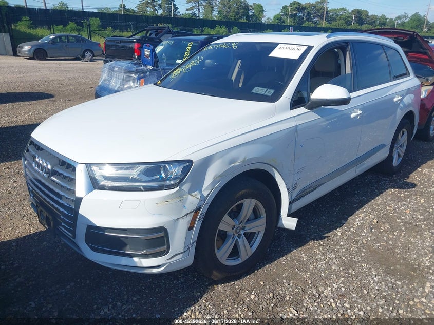 Vin: wa1lhbf77jd023916, lot: 45890639, audi q7 2.0t premium 20182