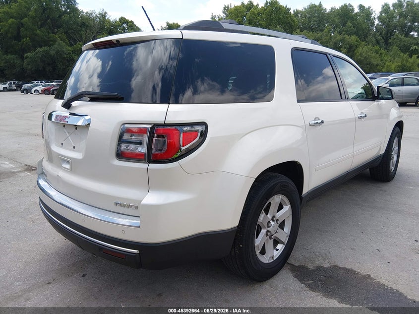 Vin: 1gkkvned6ej333375, lot: 45890666, gmc acadia sle-1 20144