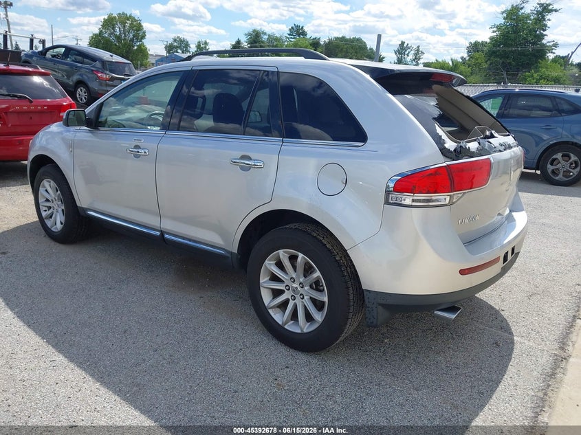 Vin: 2lmdj6jk7bbj20526, lot: 45890681, lincoln mkx 20113