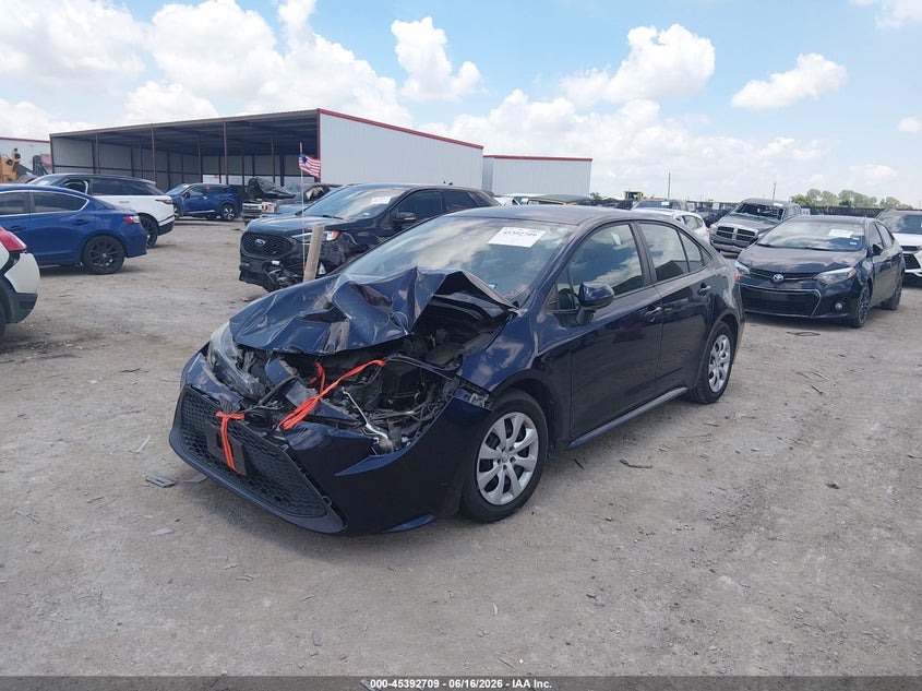 VIN 5YFEPMAE2NP329315 2022 TOYOTA COROLLA LE