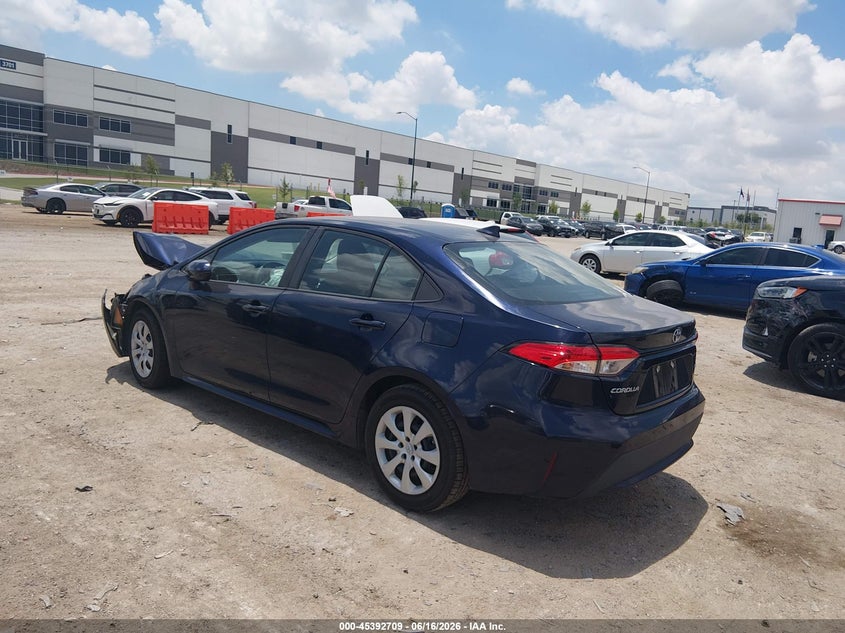 VIN 5YFEPMAE2NP329315 2022 TOYOTA COROLLA LE