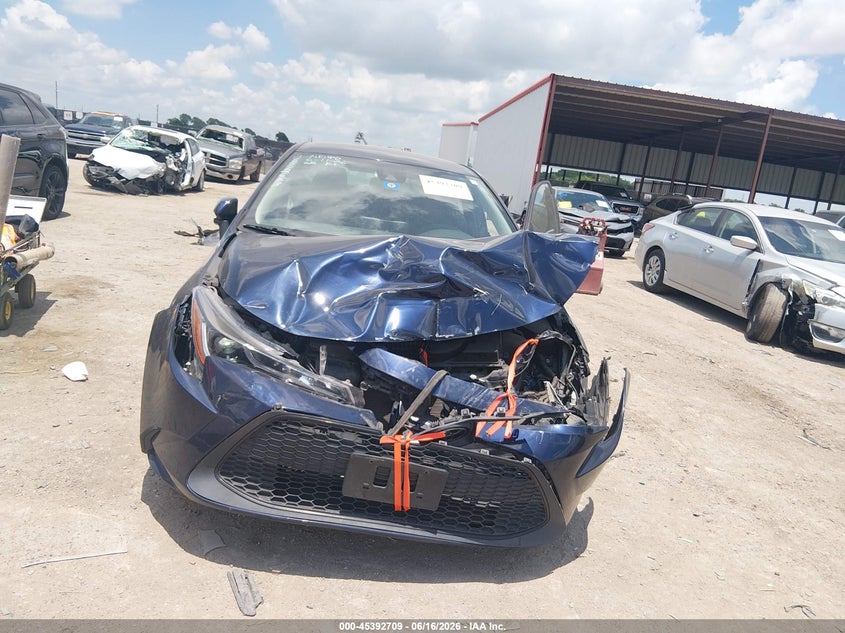 VIN 5YFEPMAE2NP329315 2022 TOYOTA COROLLA LE