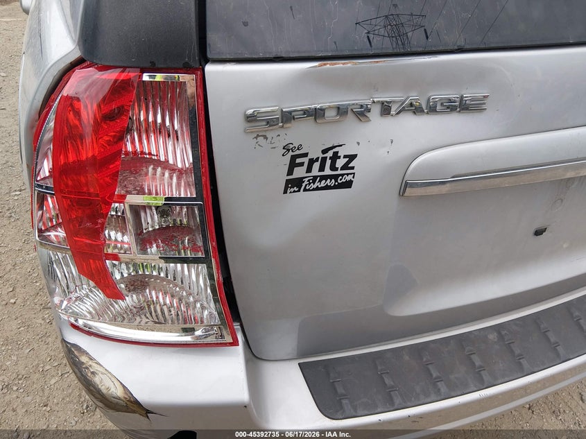 2007 Kia Sportage Ex V6 VIN: KNDJF723377433994 Lot: 45392735