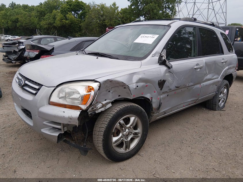 2007 Kia Sportage Ex V6 VIN: KNDJF723377433994 Lot: 45392735