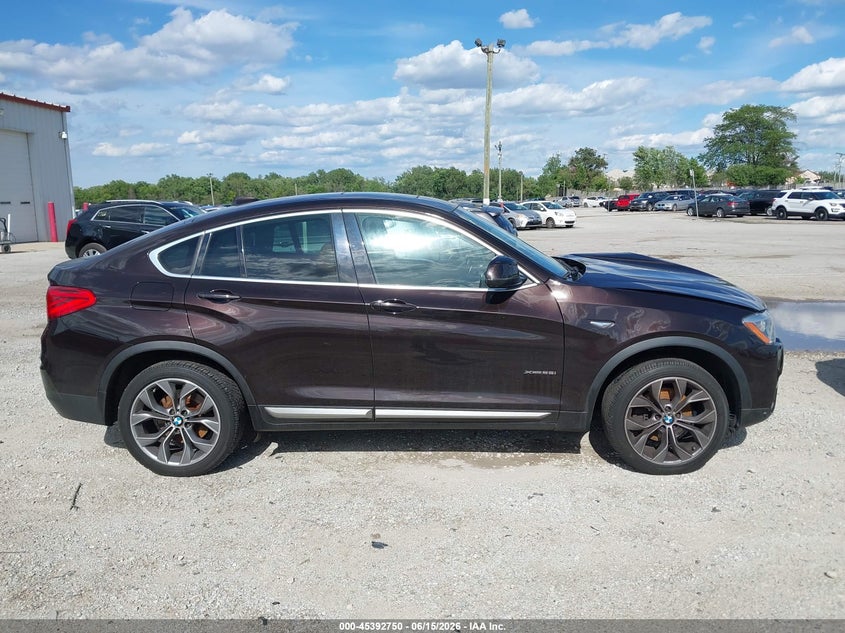 2015 BMW X4 xDrive28I VIN: 5UXXW3C51F0M87884 Lot: 45392750