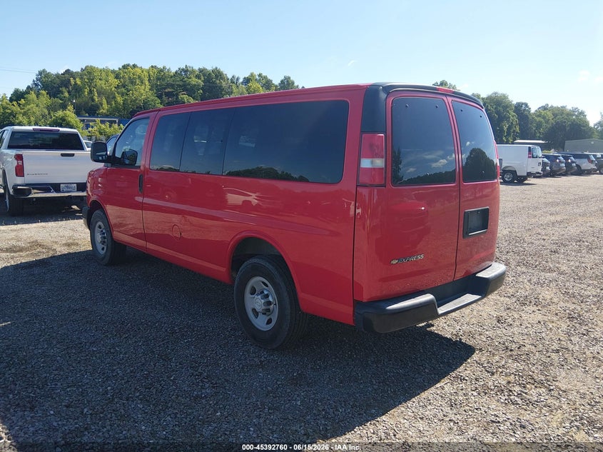 Vin: 1gawgefg1g1281312, lot: 45890763, chevrolet express 2500 ls 20163