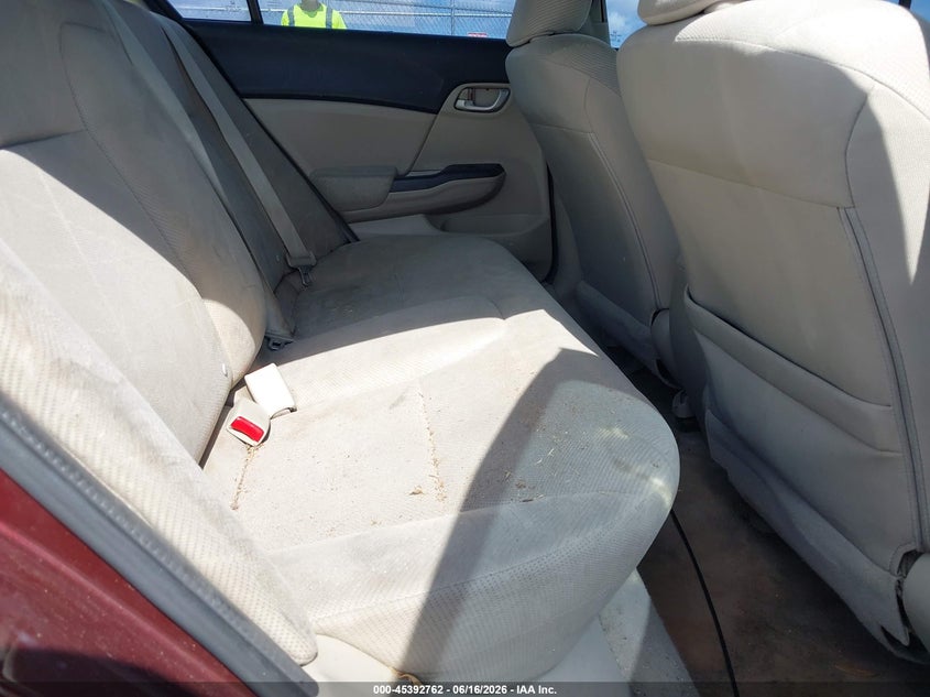 2012 Honda Civic Lx VIN: 19XFB2F57CE393011 Lot: 45392762