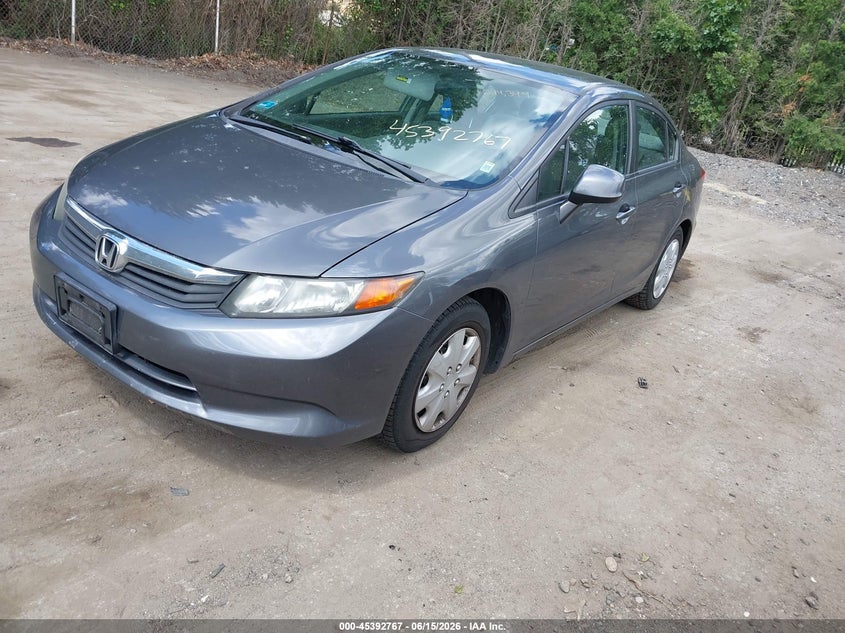 2012 Honda Civic Lx 2HGFB2F51CH612664 photo 1