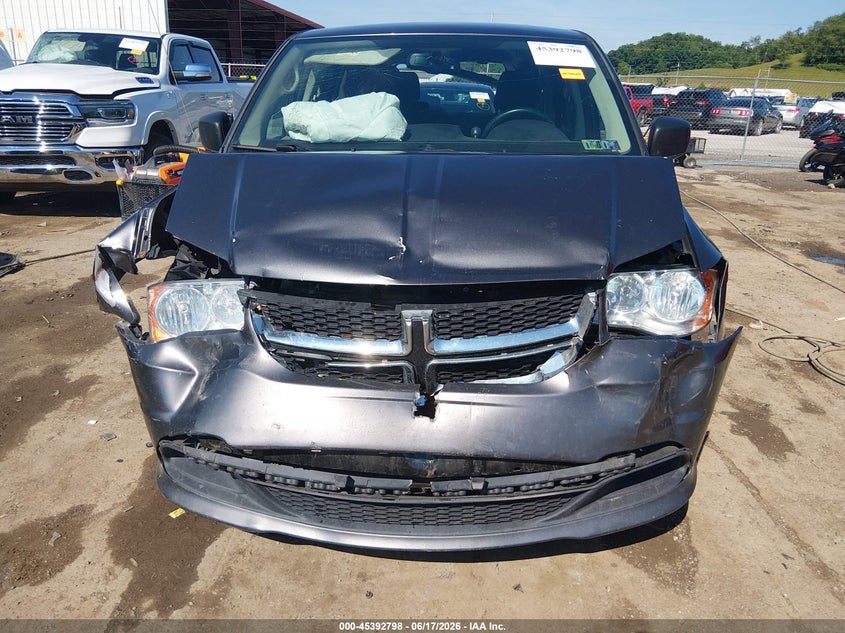 2016 Dodge Grand Caravan Se VIN: 2C4RDGBG5GR374781 Lot: 45392798