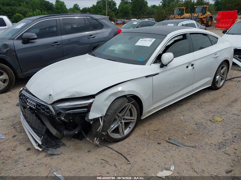Vin: waudacf53ma014815, lot: 45890803, audi a5 sportback premium 45 tfsi quattro s tronic 20212