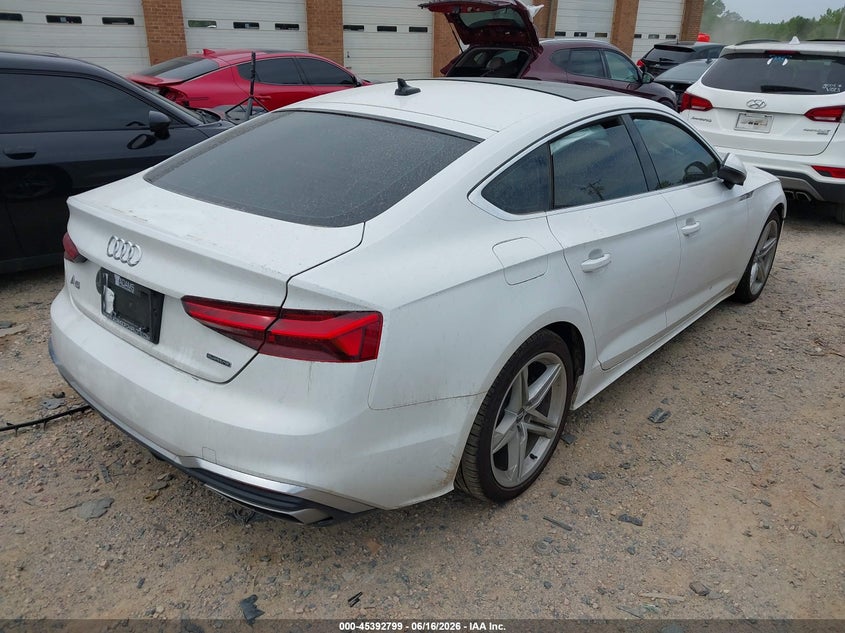Vin: waudacf53ma014815, lot: 45890803, audi a5 sportback premium 45 tfsi quattro s tronic 20214