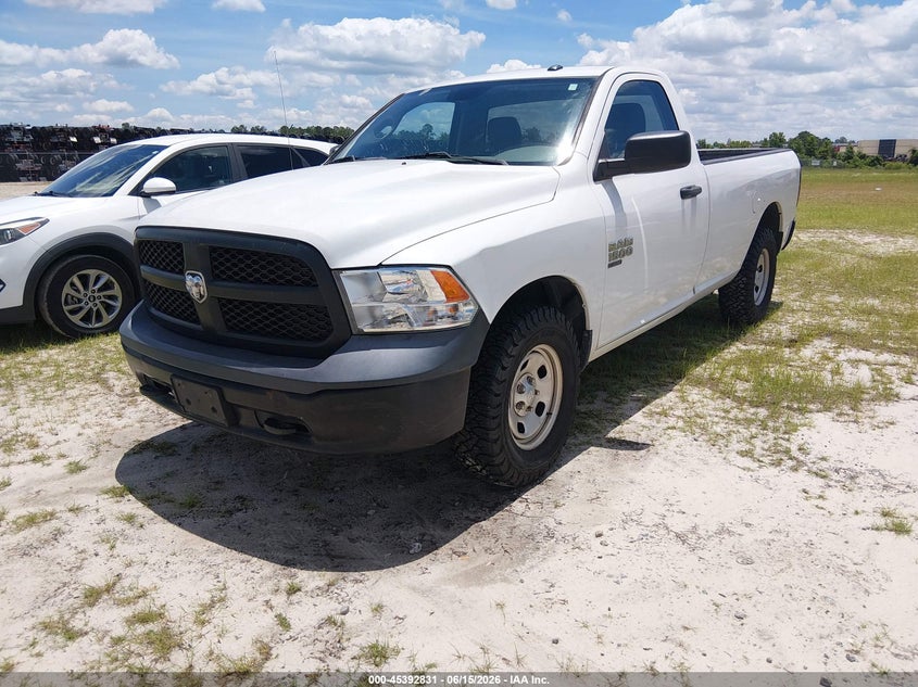 Vin: 3c6jr7dg2lg211136, lot: 45890834, ram 1500 classic tradesman  4x4 8' box 20202
