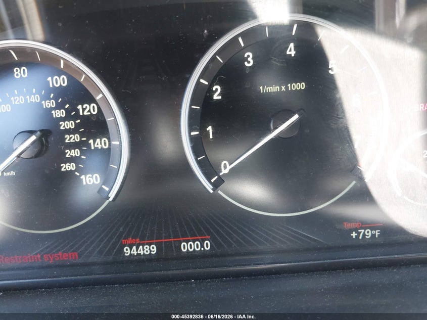 BMW 550I 2015 VIN WBAKN9C54FD961348