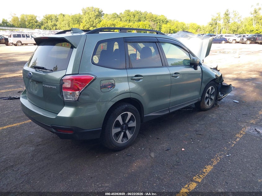 Vin: jf2sjagc5jh480455, lot: 45890862, subaru forester 2.5i premium 20184