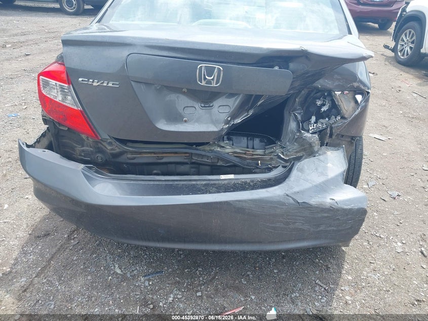 2012 HONDA CIVIC auction photo 6