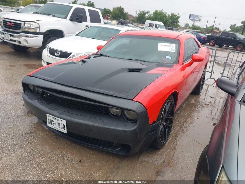 Vin: 2c3cdybt7dh635570, lot: 45890881, dodge challenger r/t 20132