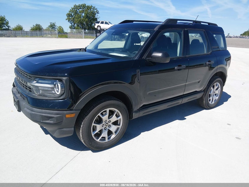 Vin: 3fmcr9a68prd55076, lot: 45890940, ford bronco sport 20232