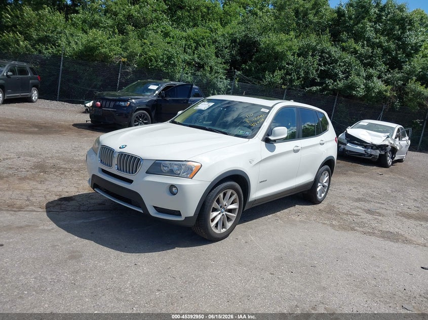 2014 Bmw X3 Xdrive28i 5UXWX9C54E0D13773 photo 1