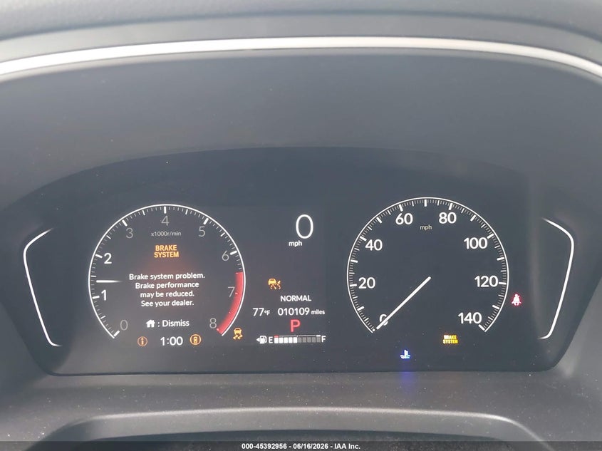 2025 Honda Pilot Touring VIN: 5FNYG1H78SB167202 Lot: 45392956