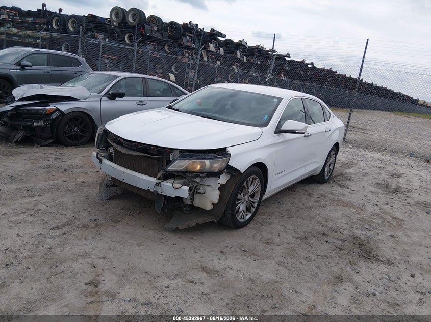 2014 Chevrolet Impala 2lt 2G1125S37E9286518 photo 1