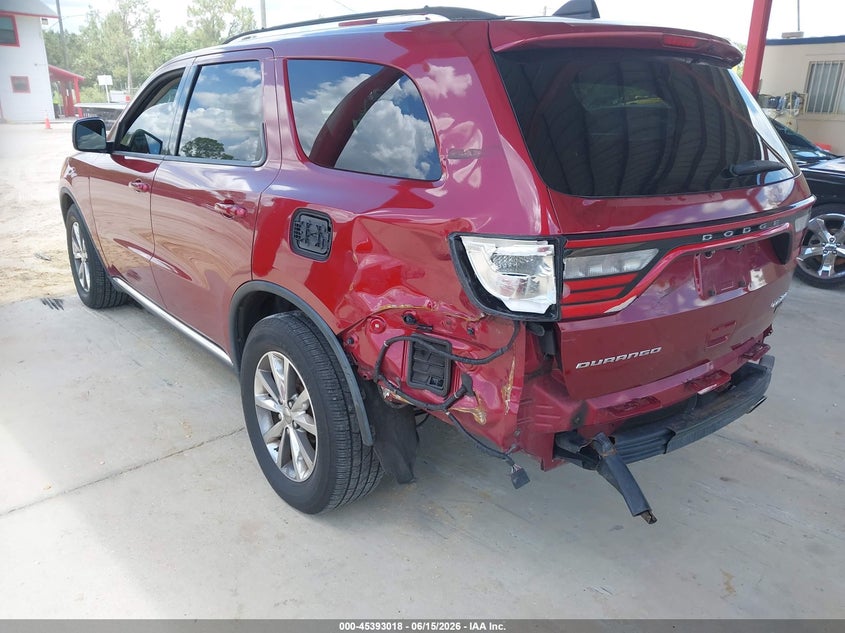 Vin: 1c4rdhdg8ec560310, lot: 45891021, dodge durango limited 20143