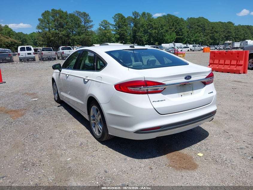 2018 FORD FUSION SEDAN 2.0L I-4 DOHC, VVT, 141HP
