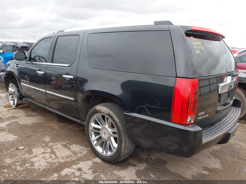 Vin: 1gys3kef6br214007, lot: 45891038, cadillac escalade esv platinum edition 20113