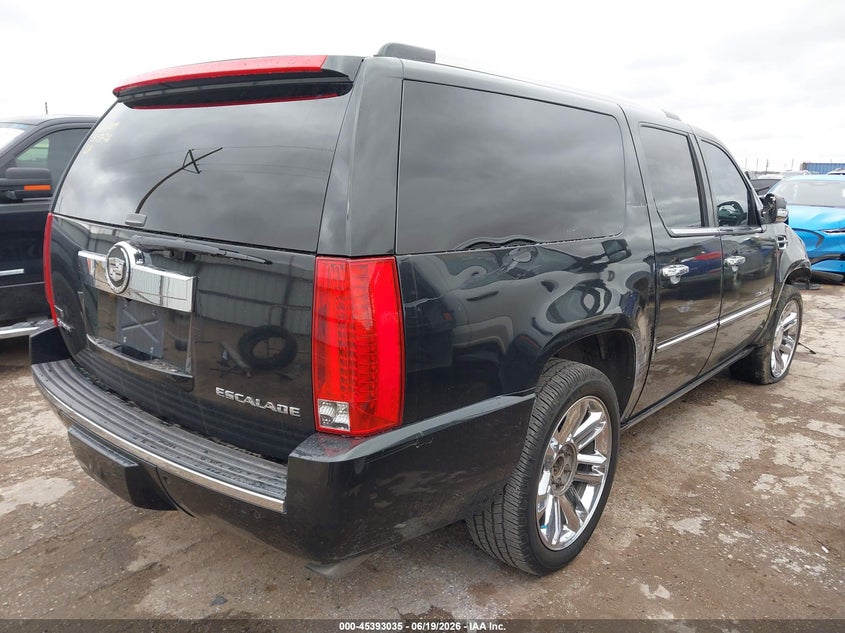 Vin: 1gys3kef6br214007, lot: 45891038, cadillac escalade esv platinum edition 20114