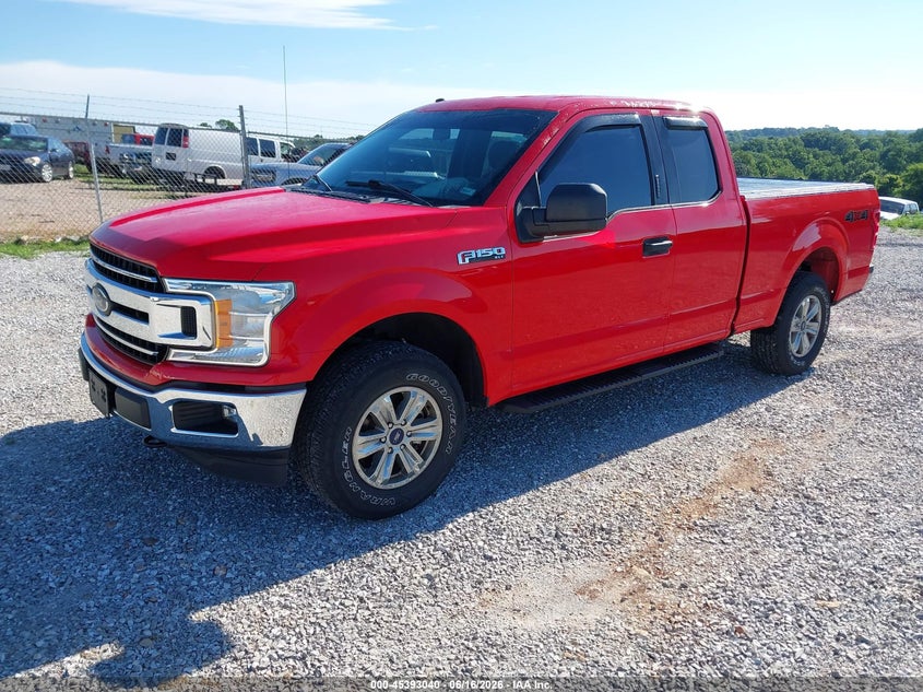 Vin: 1ftex1ep1jkf35650, lot: 45891044, ford f-150 xlt 20182