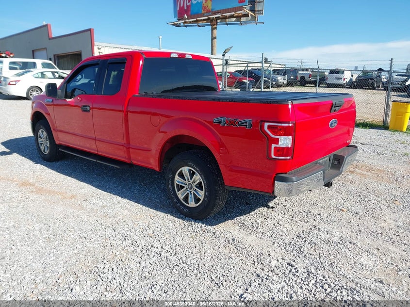 Vin: 1ftex1ep1jkf35650, lot: 45891044, ford f-150 xlt 20183