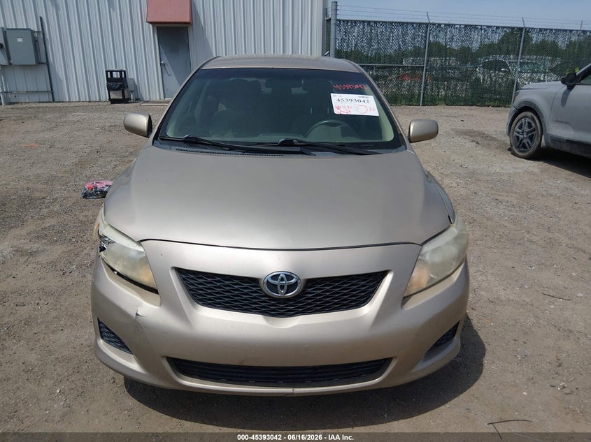 2010 TOYOTA COROLLA SEDAN 1.8L I-4 DOHC, VVT, 132HP