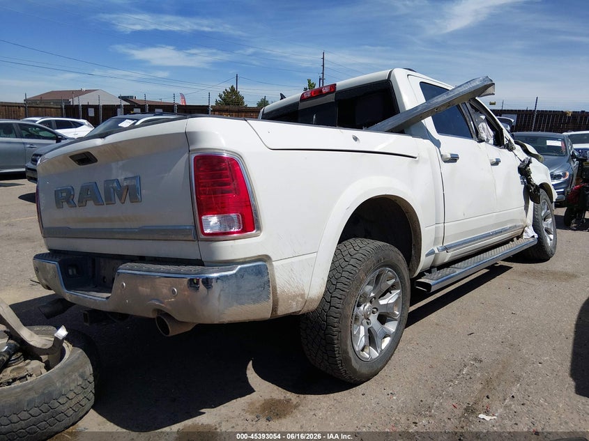 Vin: 1c6rr7ptxgs349498, lot: 45891057, ram 1500 longhorn limited 20164