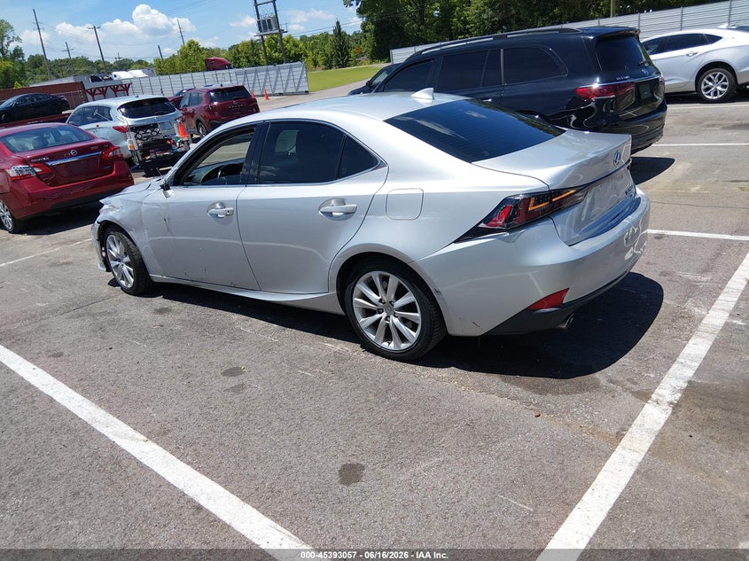 Vin: jthba1d22g5017692, lot: 45891060, lexus is 200t 20163