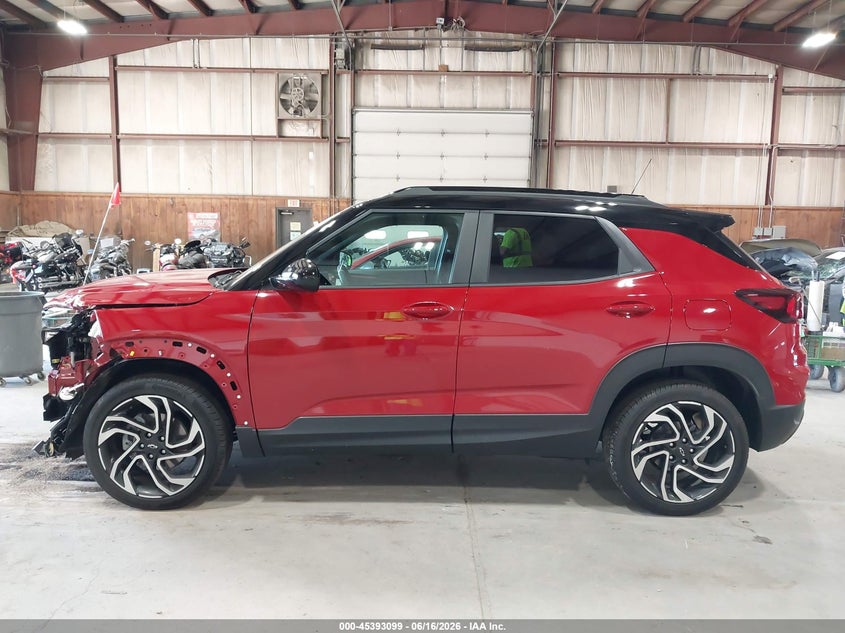 2026 Chevrolet Trailblazer Awd Rs VIN: KL79MUSL3TB037382 Lot: 45393099