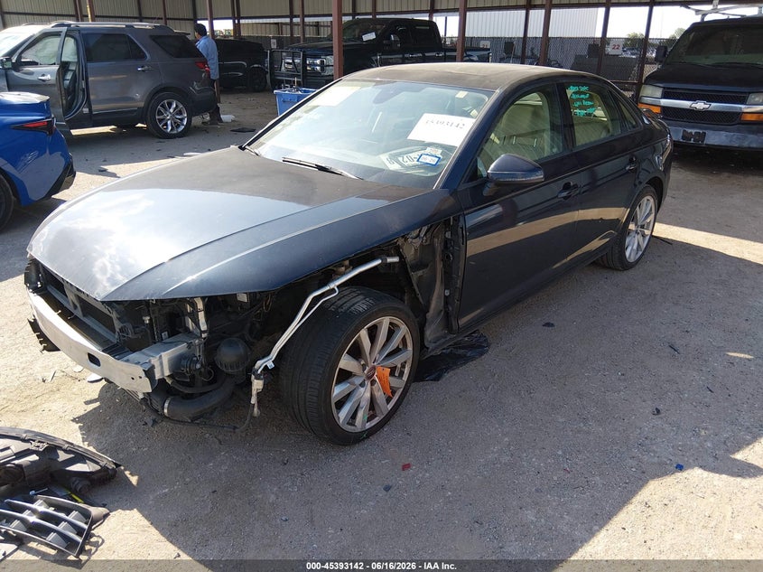 Vin: waugmaf41hn066281, lot: 45891145, audi a4 ultra premium 20172