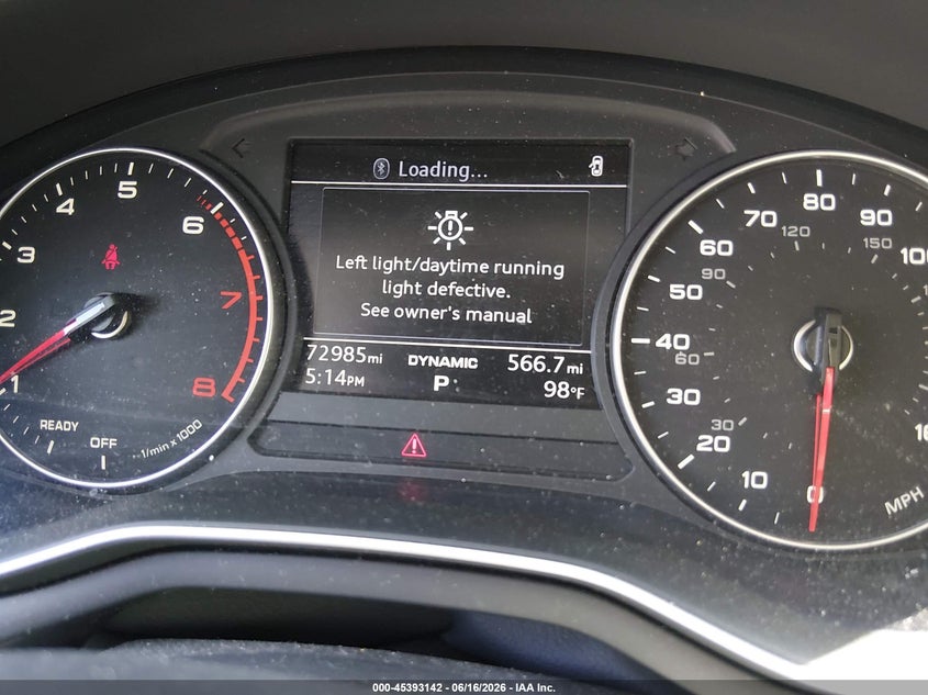 VIN: WAUGMAF41HN066281 2017 AUDI A4 ULTRA PREMIUM